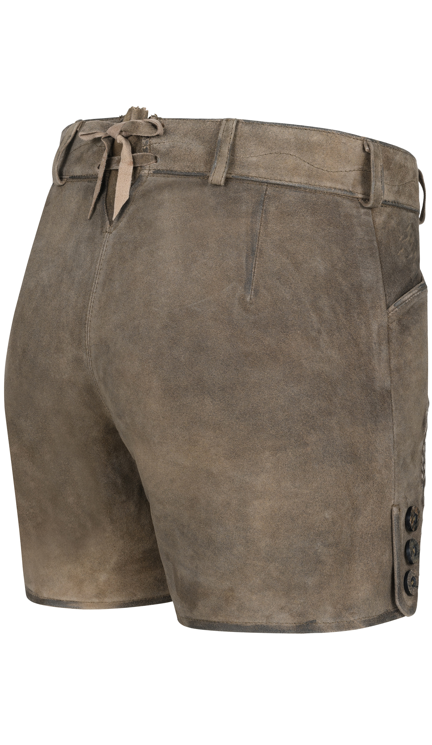 Lederhose Hotpant Valerie Ermine in Braun von Nübler