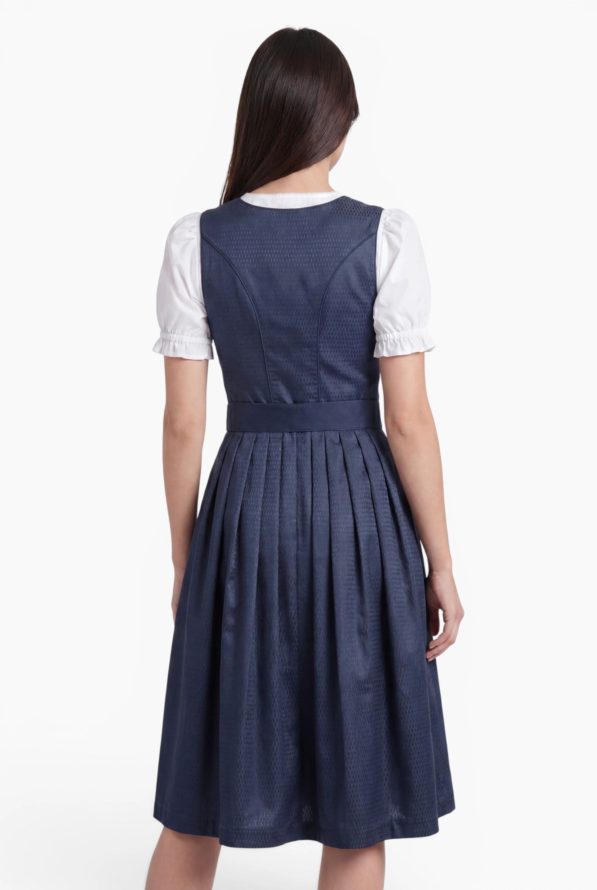 Midi Dirndl Klarissa in Dunkelblau
