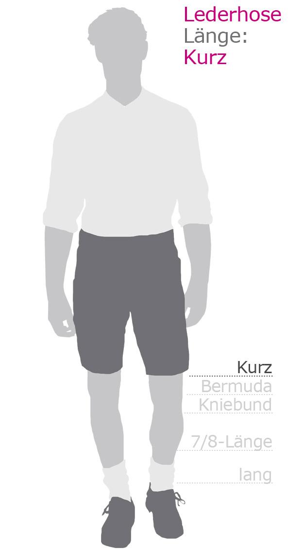 Lederhose kurz Norbert in Braun von Nübler