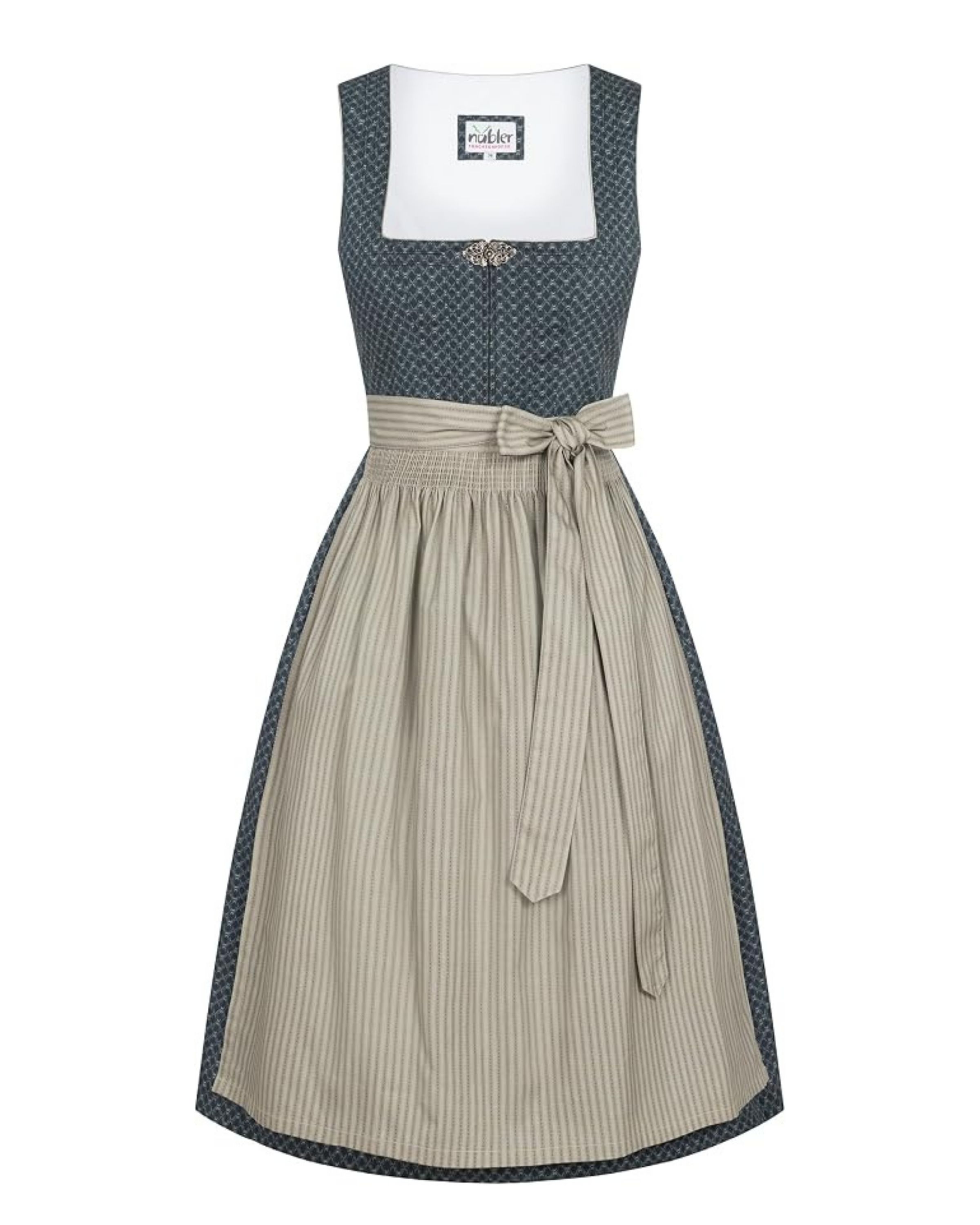 Midi Dirndl Emily in Schiefer