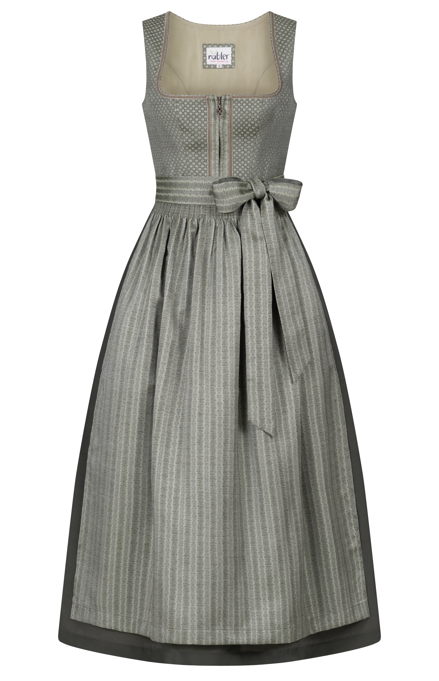 Dirndl Lang Gerda in Salbei von Nübler