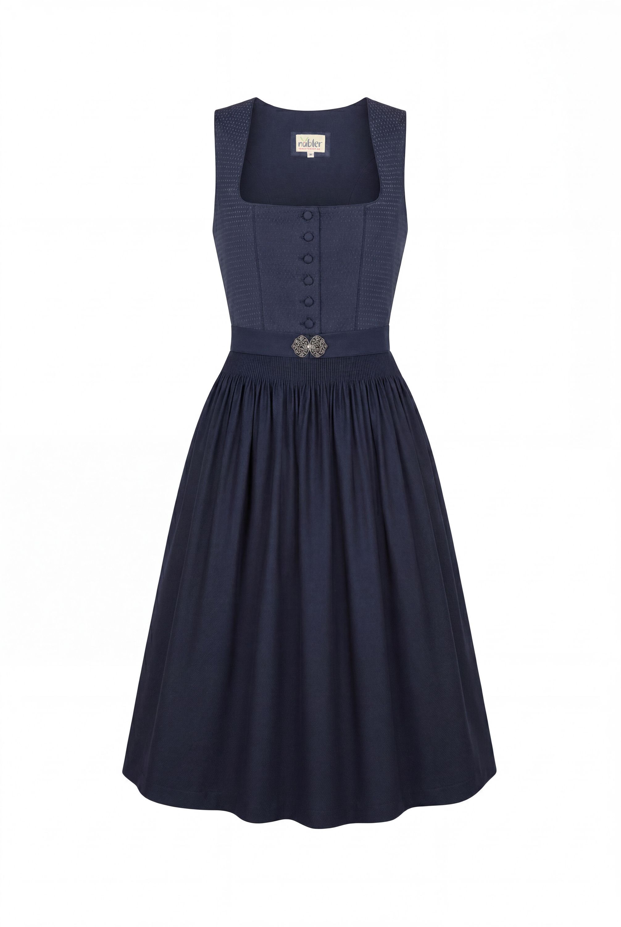 Midi Dirndl Klarissa in Dunkelblau