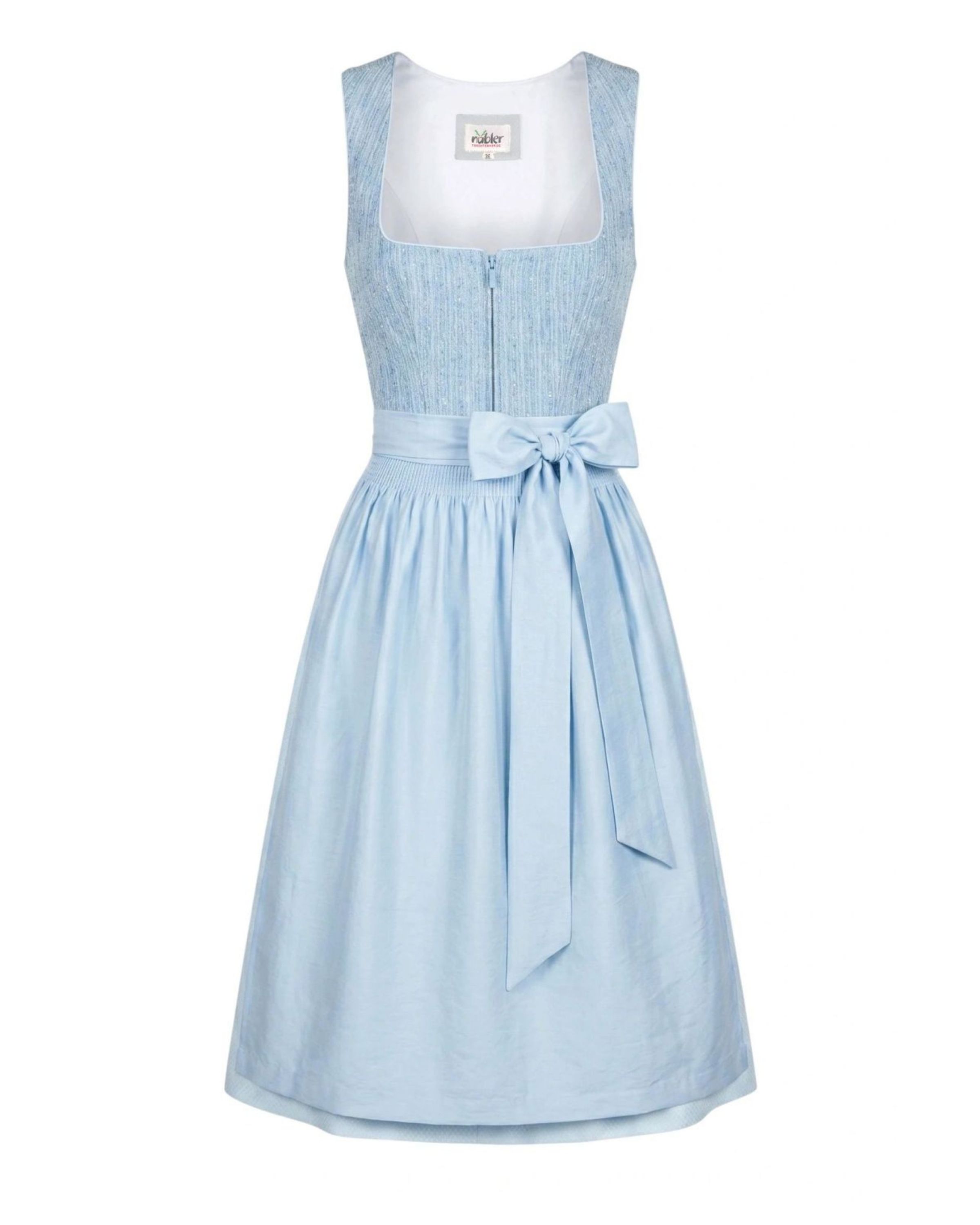 Midi Dirndl Katherina in Hellblau