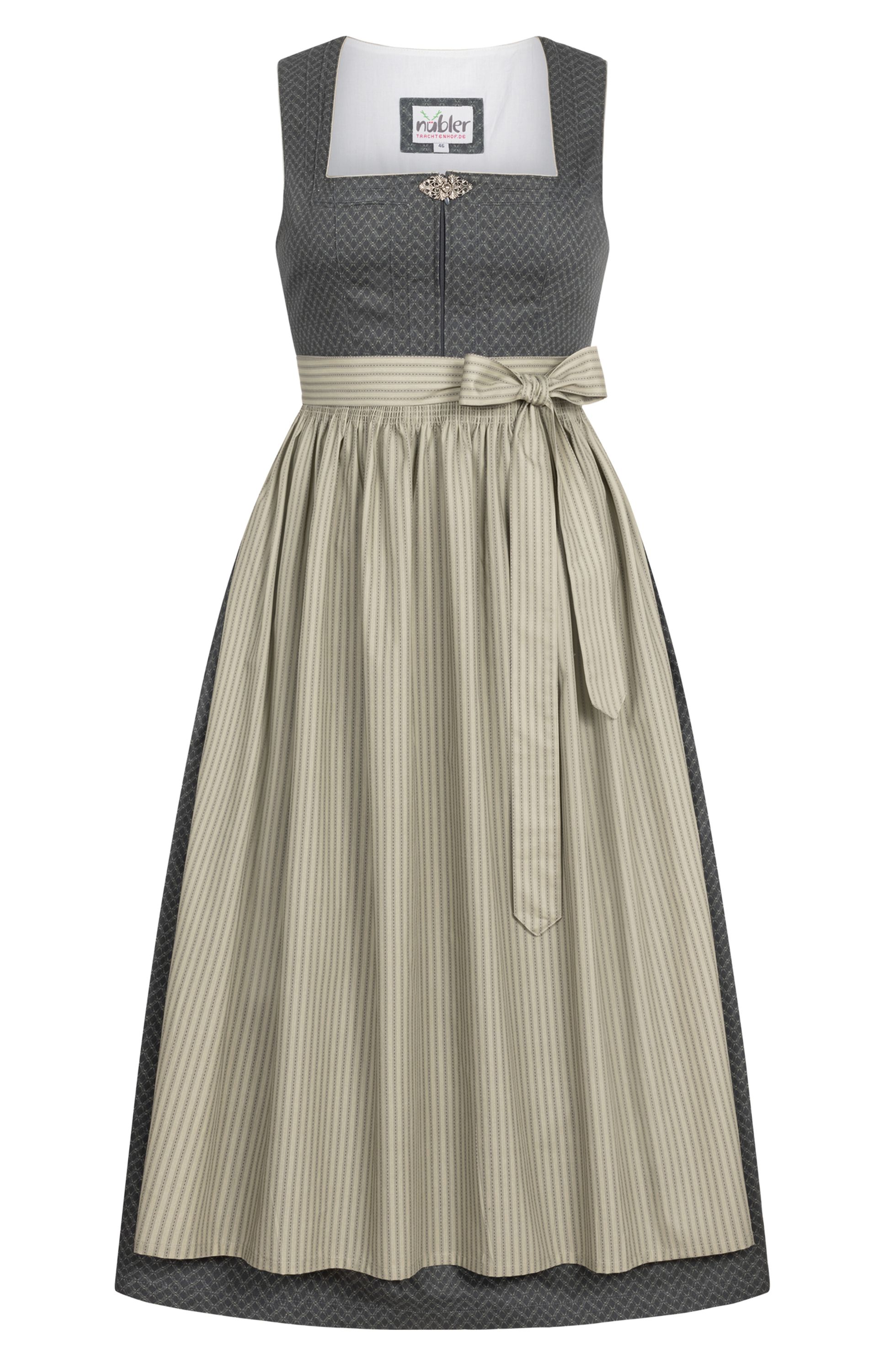 Langes Dirndl Emily in Grün