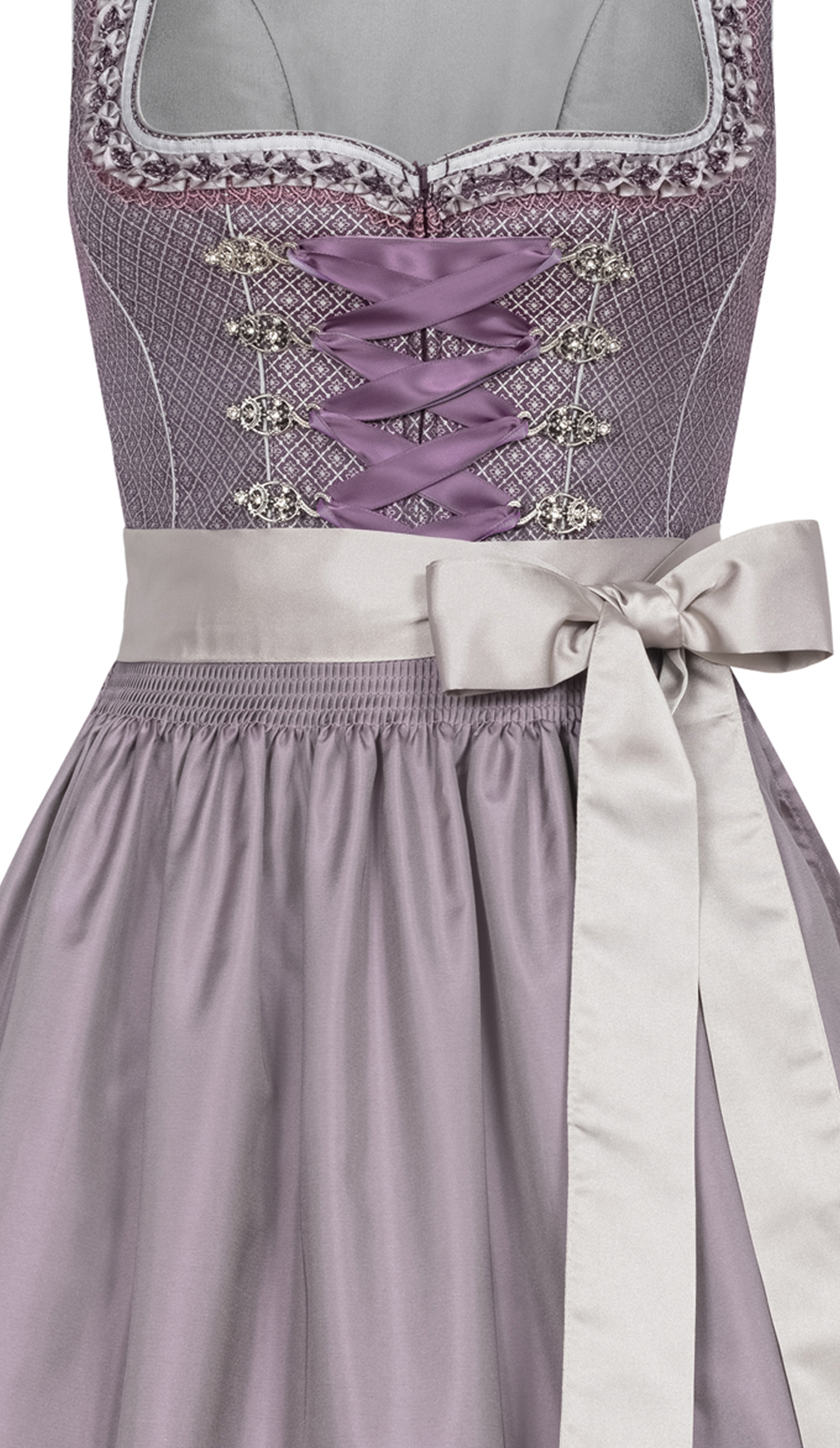 Midi Dirndl Gavrila in Aubergine