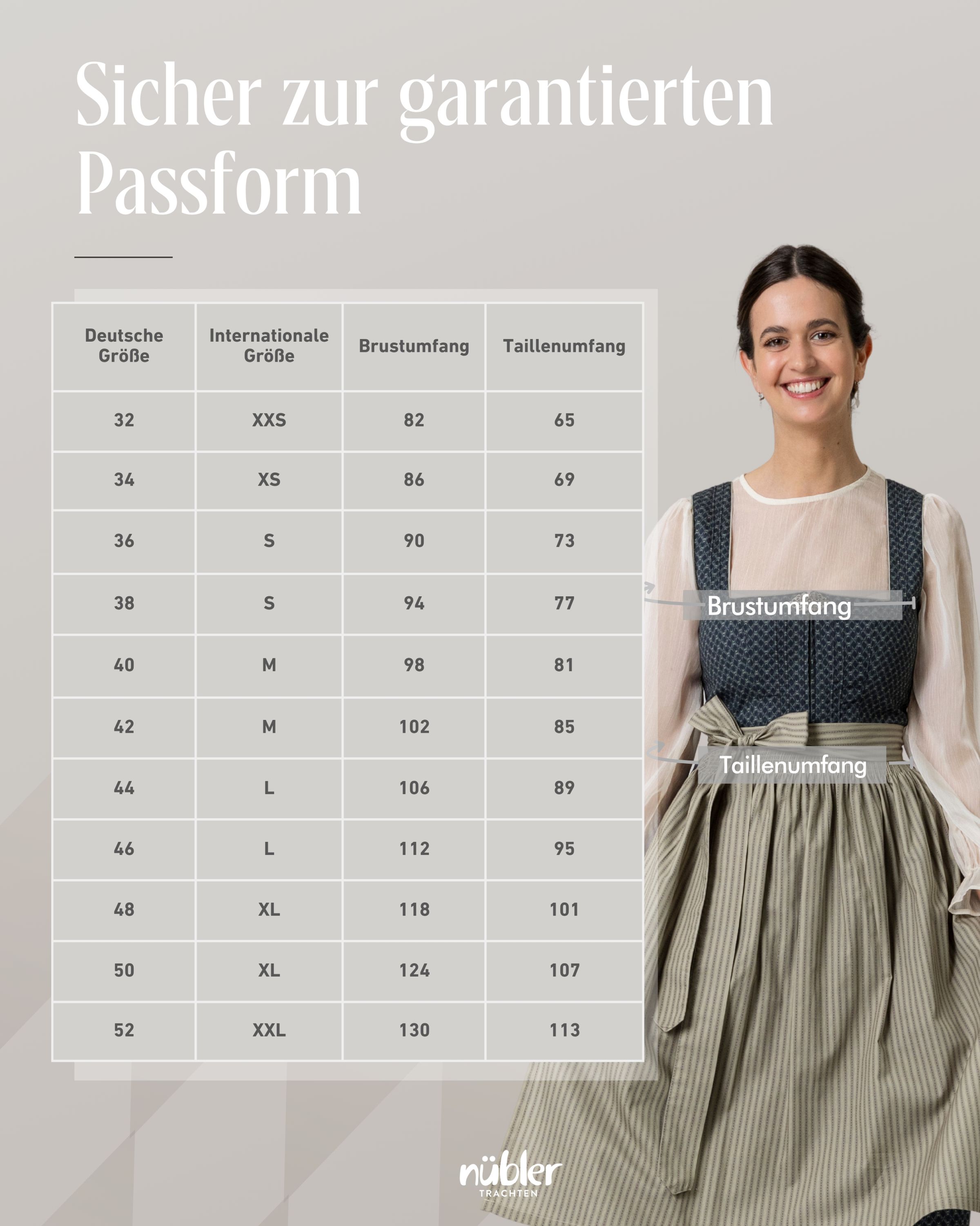 Midi Dirndl Emily in Schiefer