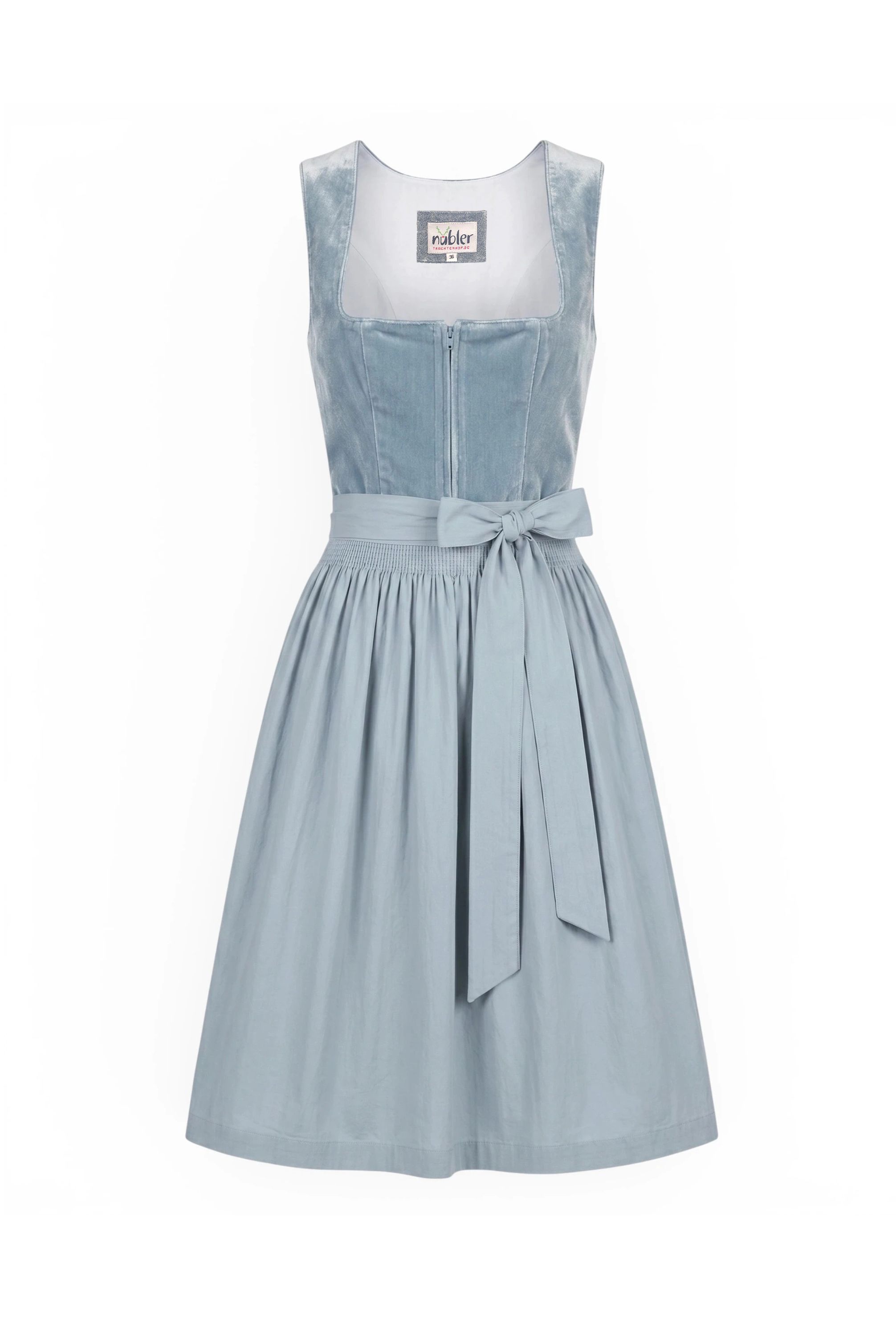 Mini Dirndl Korinna in Hellblau