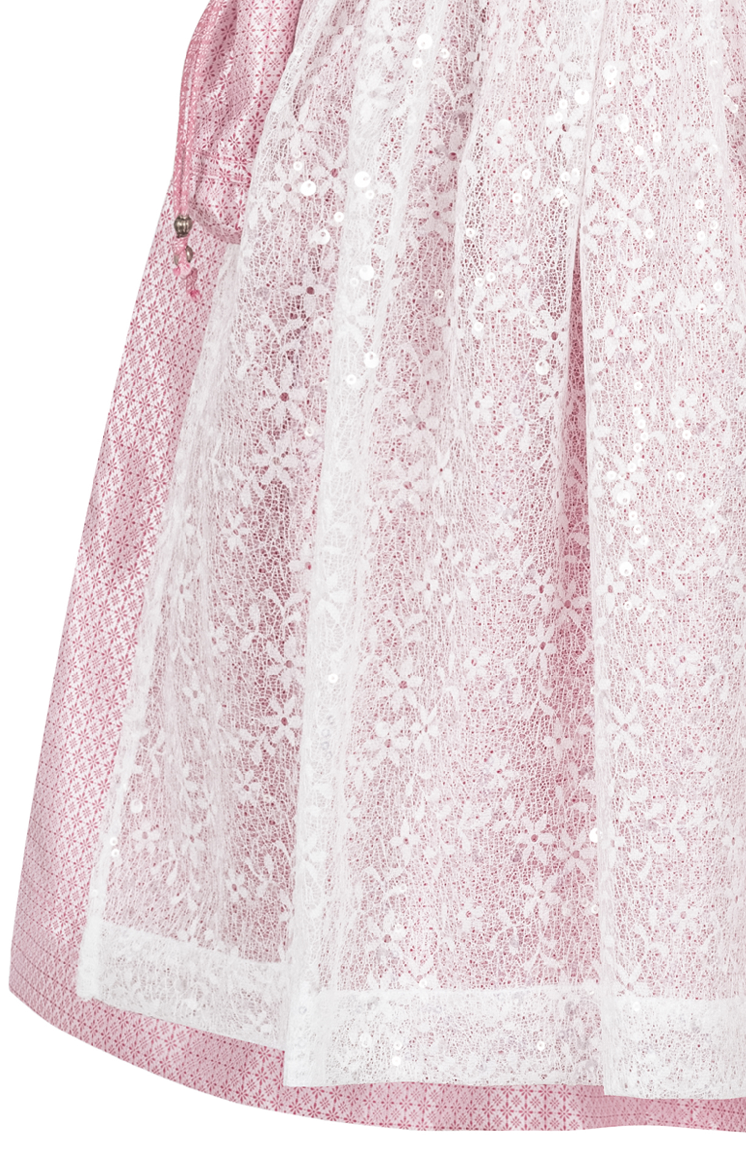 Kinderdirndl Lina in Rosa, 3-teiliges Set