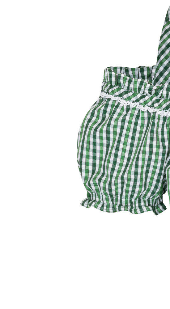Miederbluse Herta in Grün von Nübler