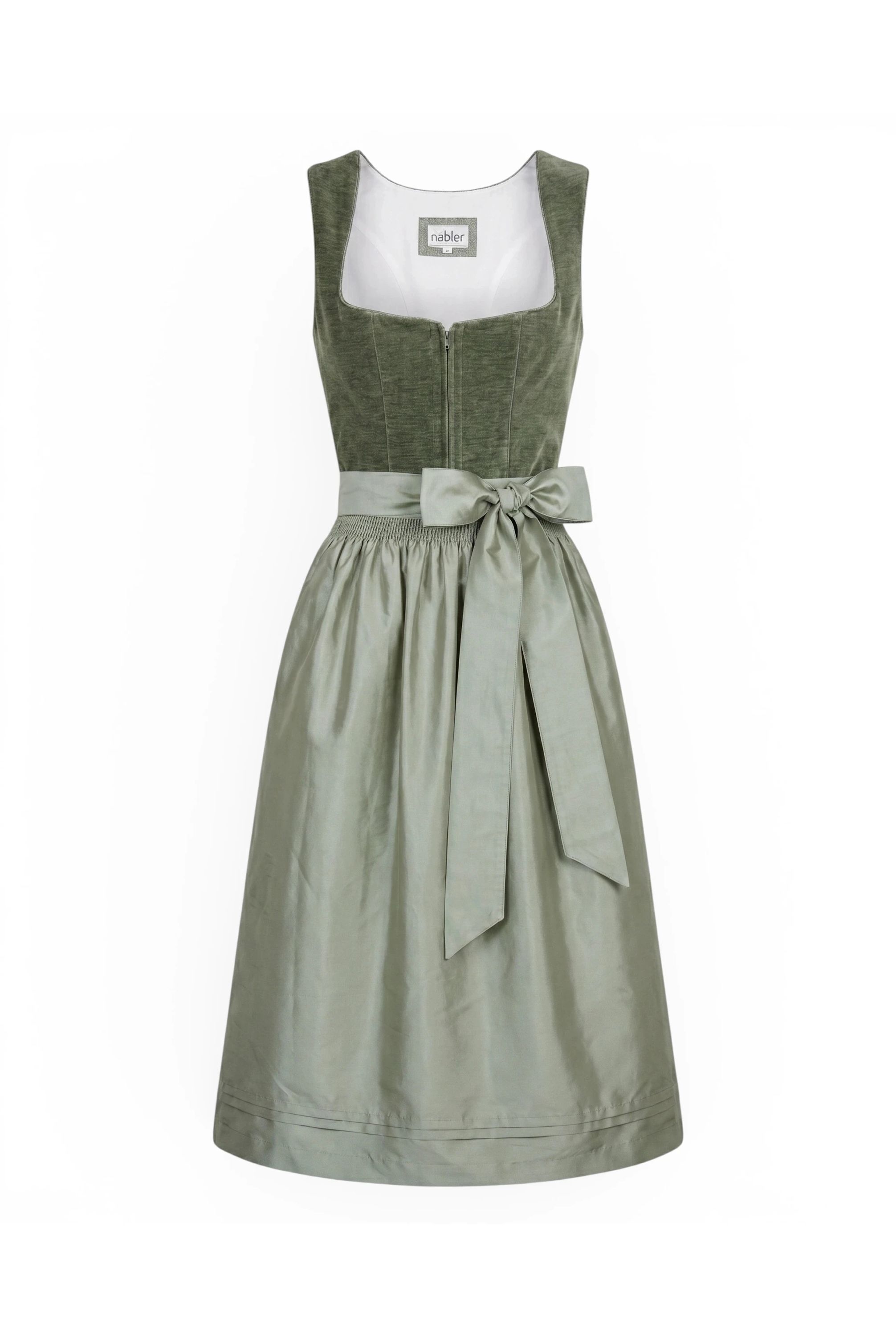 Midi Dirndl Kira  in Salbei