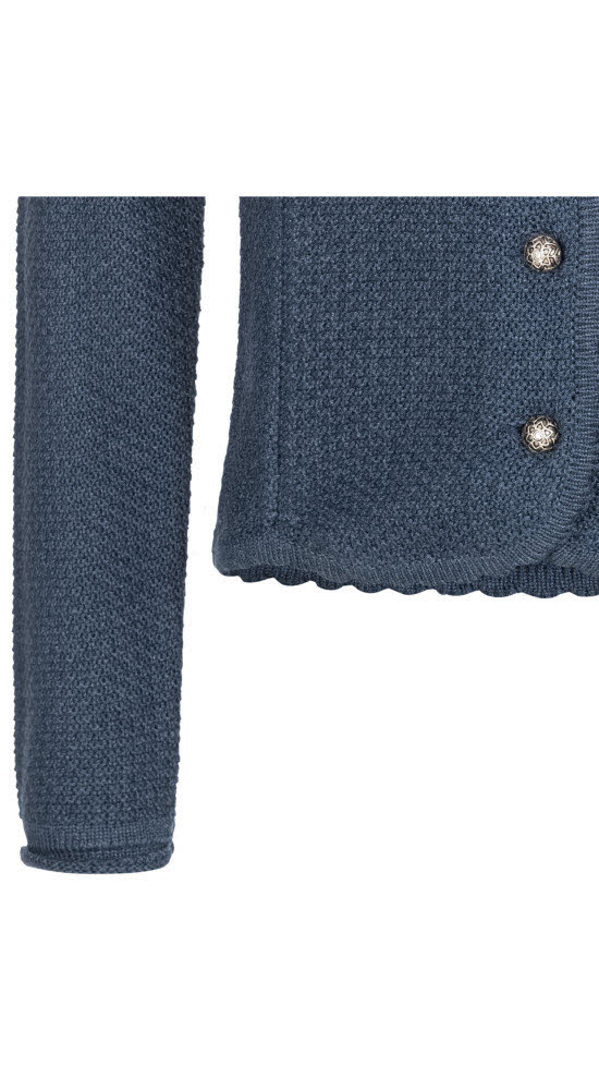 Kinderstrickjacke Yvonne in Blau von Nübler