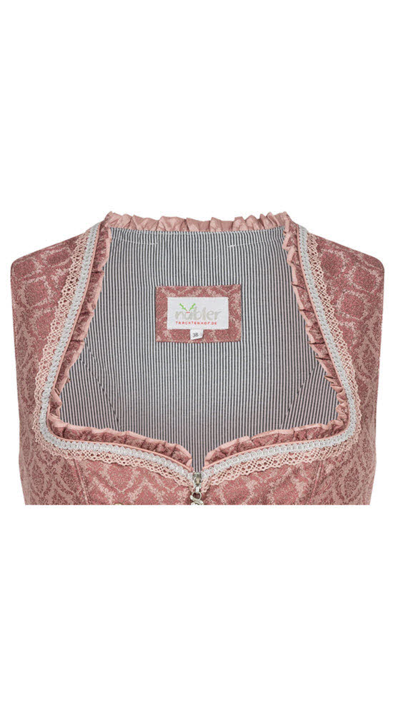 Dirndl midi Pia in Rosa von Nübler