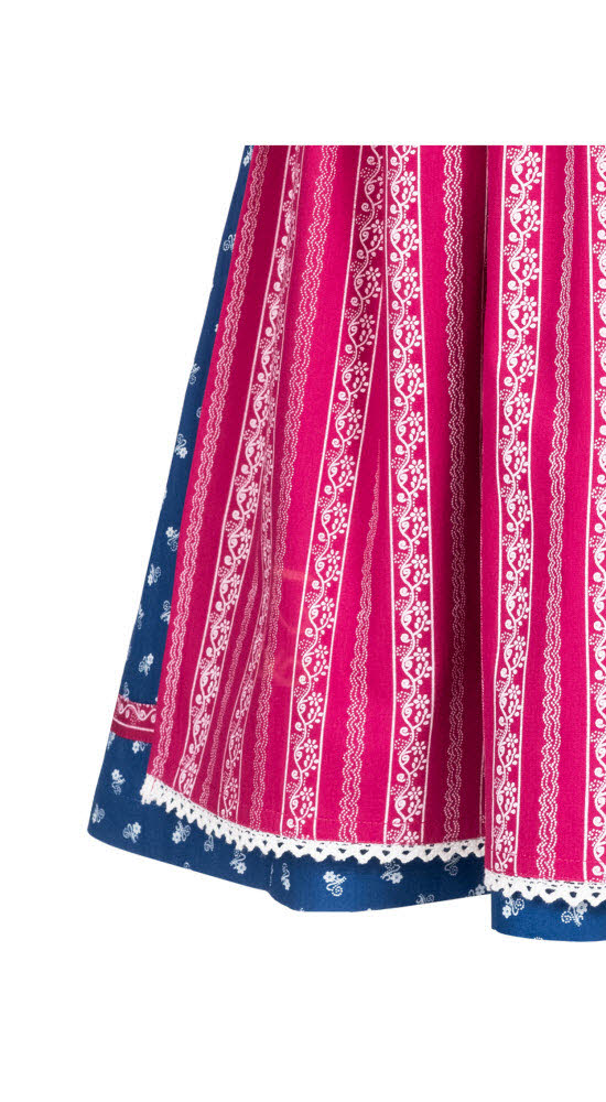 Kinderdirndl Demi in Dunkelblau, 3-teiliges Set