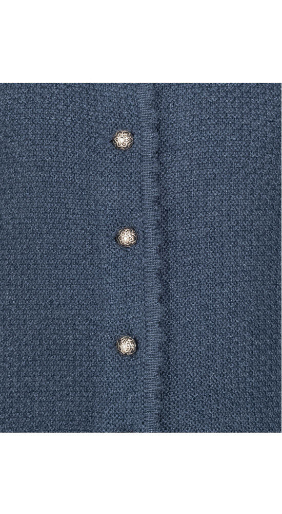 Kinderstrickjacke Yvonne in Blau von Nübler