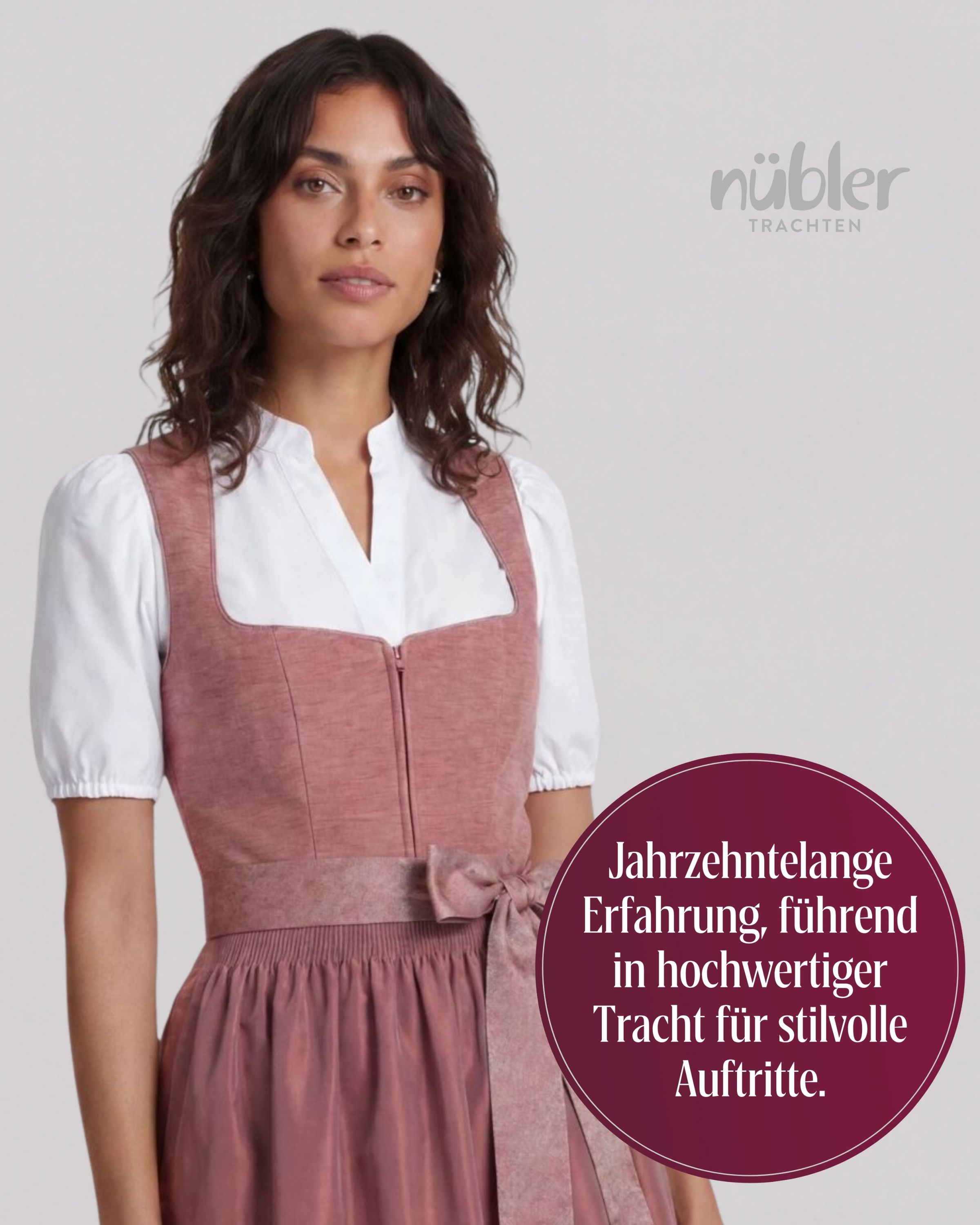 Midi Dirndl Kira in Beere