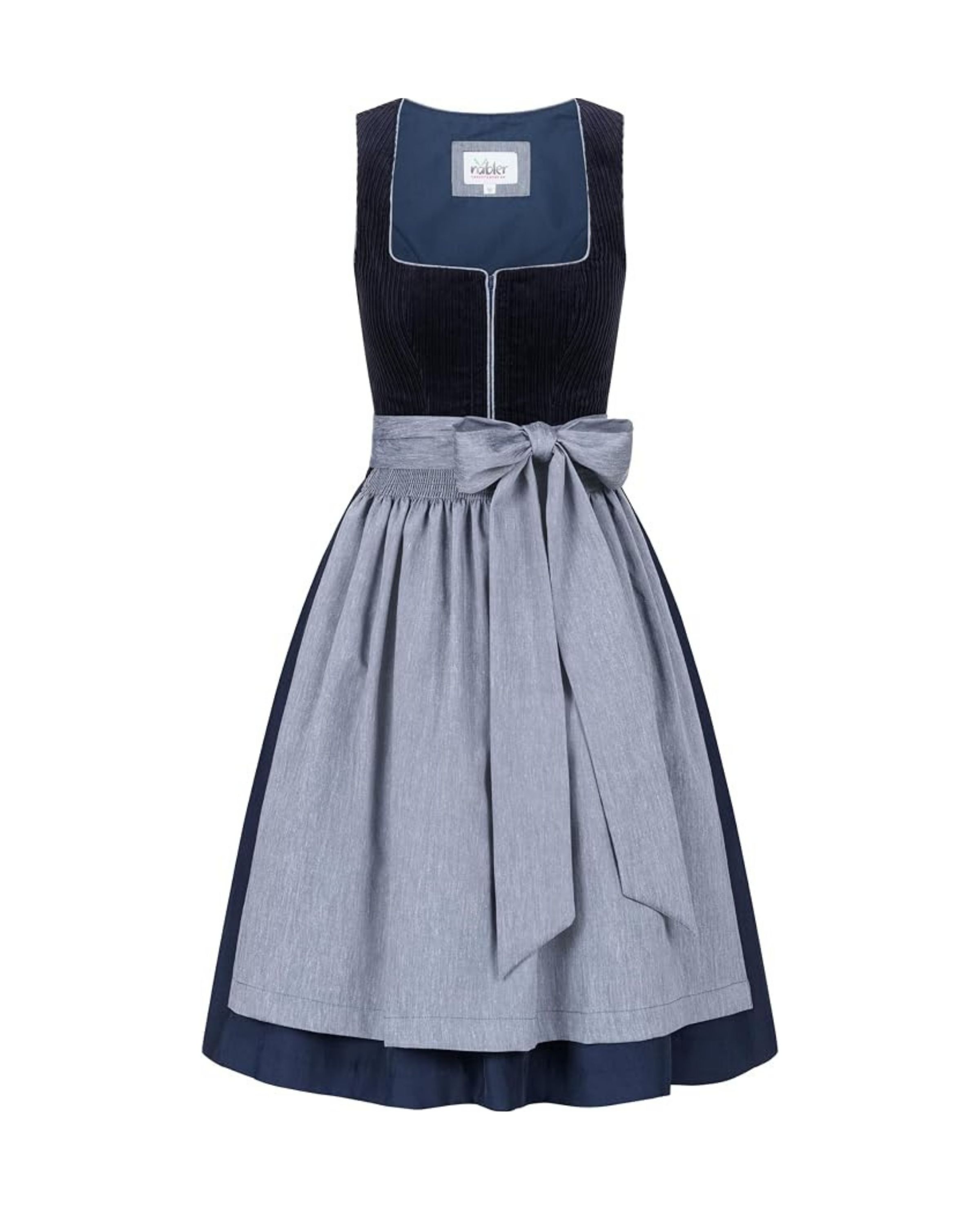 Maxi Dirndl Florentine in Saphirblau