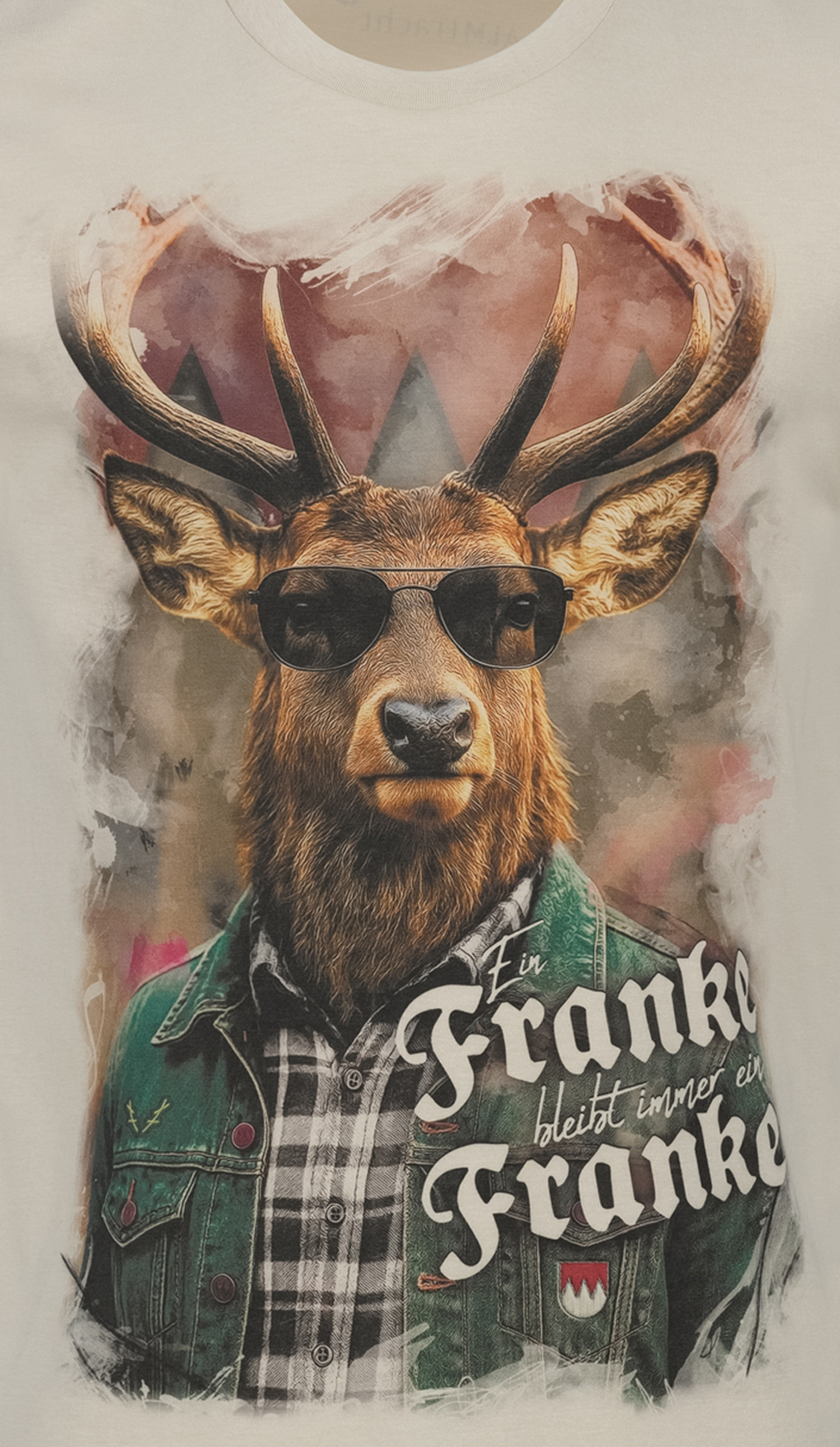 Trachtenshirt Franke in Stein von Nübler