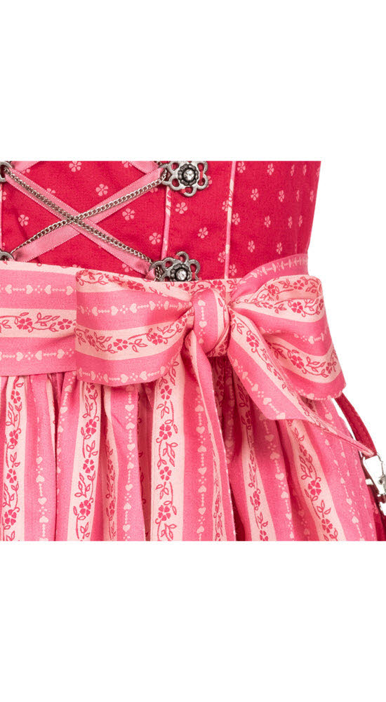 Kinderdirndl Diana in Beere, 3-teiliges Set